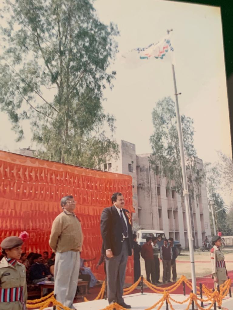 flag hoisting ceremony